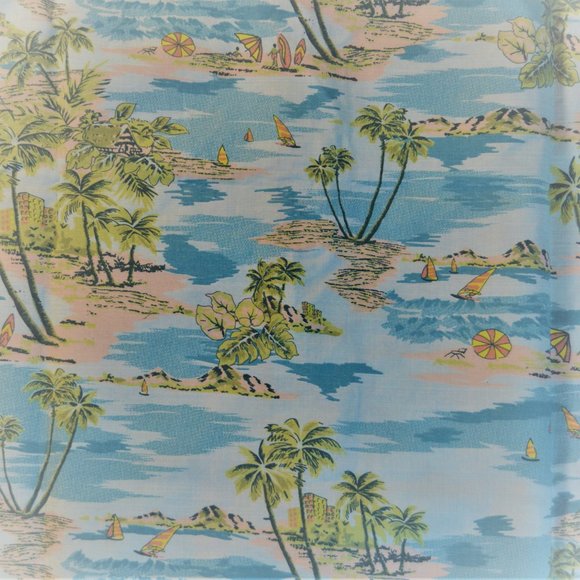 MEN'S Free Planet Size M Beach Theme Shirt - Picture 5 of 7